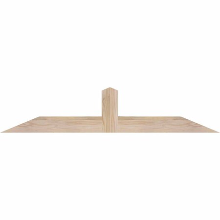 Ekena Millwork Portland Smooth Timber Gable Bracket, Douglas Fir, 48"W x 10"H x 3 1/2"D x 3 1/2"F, 5/12 Pitch GBW048X10X0404POR00SDF